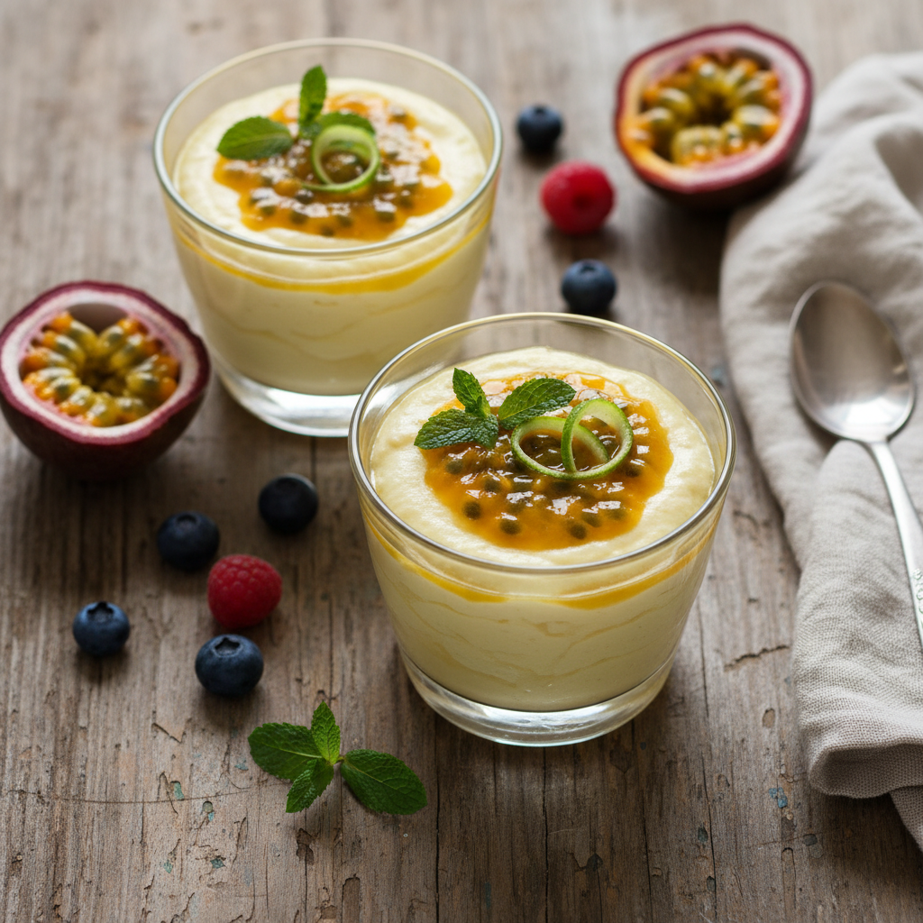 Mousse de Maracujá Rápida