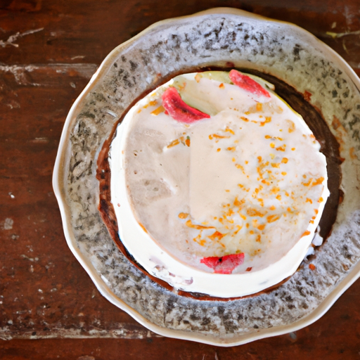 Bolo Gelado de Goiaba com Coco e Castanhas