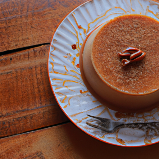 Pudim de Cupuaçu com Crocante de Castanha do Brasil