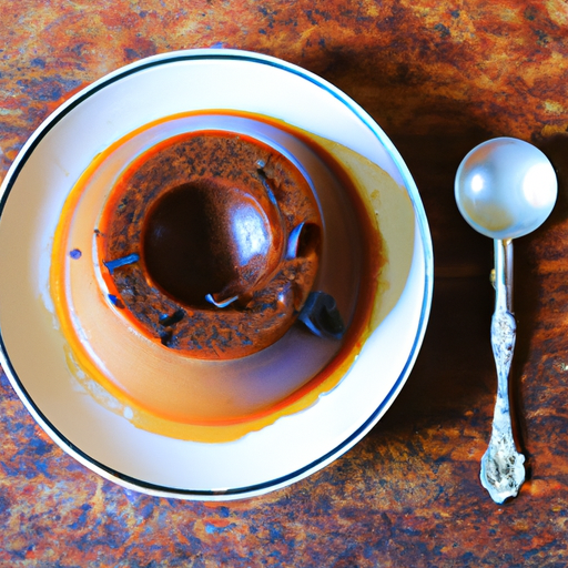 Pudim de Café com Castanha-do-Pará